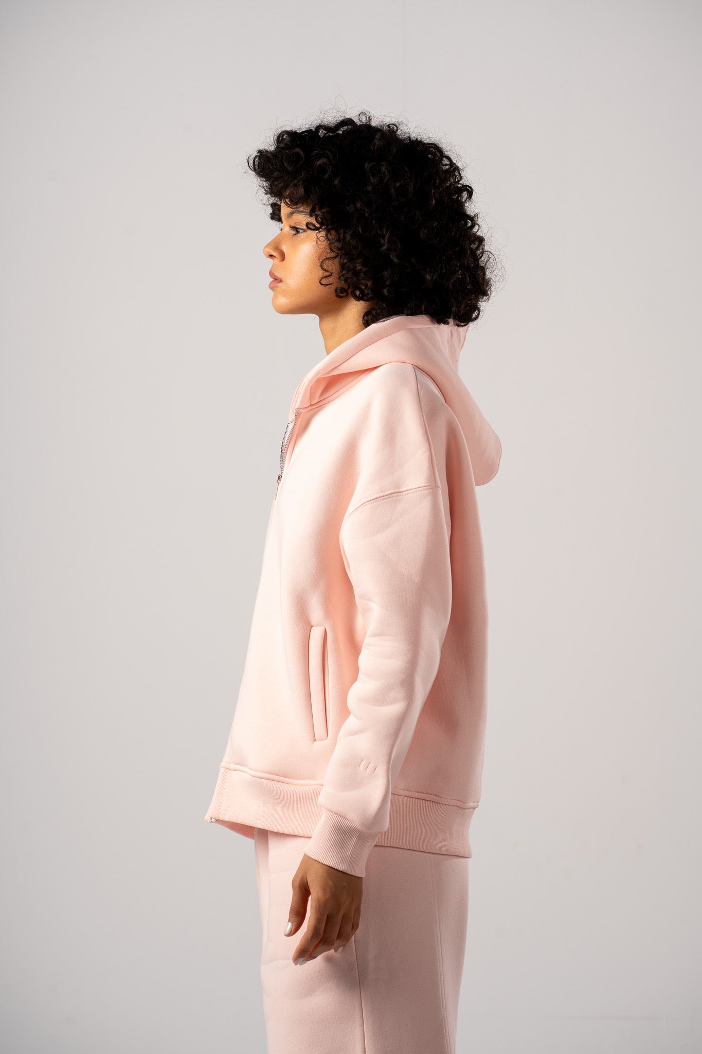Regular Zip-Up Hoodie